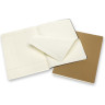 Блокнот MOLESKINE Cahier Subject A4, линейка, чёрный/бежевый CH5STNB
