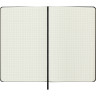 Блокнот MOLESKINE Classic Large, клетка, чёрный QP061