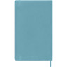 Блокнот MOLESKINE Classic Soft Large, линейка, голубой QP616B35